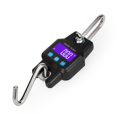 Max Capacity 300 KG USB Rechargeable Electronic Hanging Crane Weighing Scale made of Durable ABS Plastic for Industrial Needs