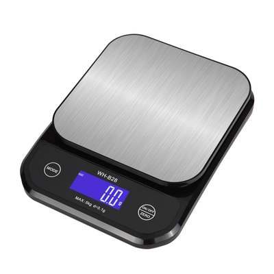 ROHS Certified Waterproof Kitchen Scale Digital USB Rechargeable Electronic Food Scale 5kg 0.1g WH-B28 Max Capacity 5 KG