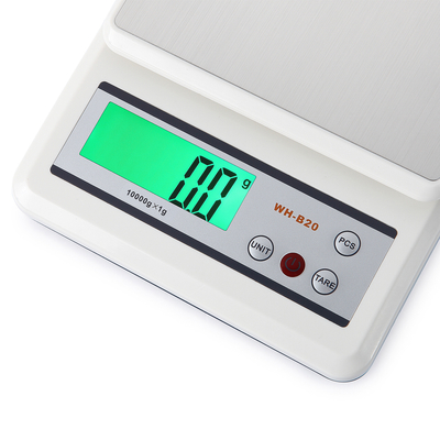 10KG ABS Plastic Digital Kitchen Balance Household Weighing Scale 0.1g Counting Scales WH-B20 with 1G Accuracy