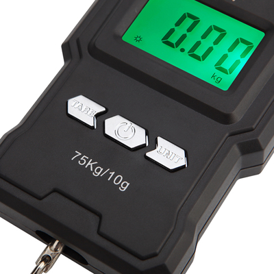 High Accuracy 75kg Electronic Digital Luggage Bag Weight Balance Scale Power Supply 2*AAA Batteries for Accurate Weighing