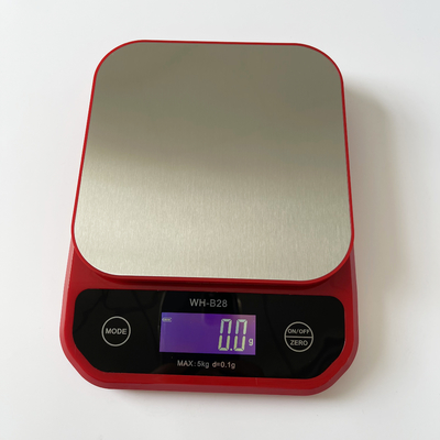 Auto-off Function and LCD Display Weiheng Waterproof Nutrition Weight Digital Scale for Kitchen Weighing 5kg