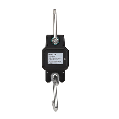 Lock Function 300kg Hot USB Charging Smart WH-C06 Digital Electronic Hanging Crane Scale with USB Rechargeable Batteries