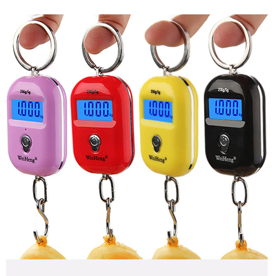 Tare Function LCD Display 25kg Portable Digital Hanging Luggage Fishing Weight Scale for Accurate Measurements