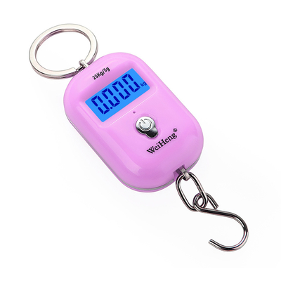 Tare Function LCD Display 25kg Portable Digital Hanging Luggage Fishing Weight Scale for Accurate Measurements