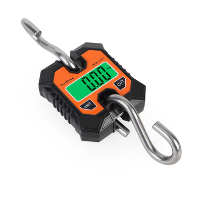 LCD Display Portable Electronic Mini Crane Scale 100 kg Digital Hanging Weighing Scale and Customized Support