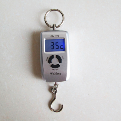 Weiheng Small Portable Electronic Digital Luggage Scales WH-A05 45KG Accuracy 5g Maximum Weight Recommendation 45 KG