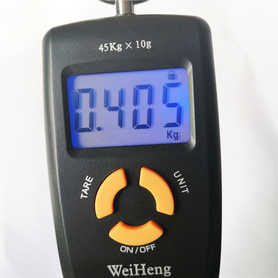 Weiheng Small Portable Electronic Digital Luggage Scales WH-A05 45KG Accuracy 5g Maximum Weight Recommendation 45 KG