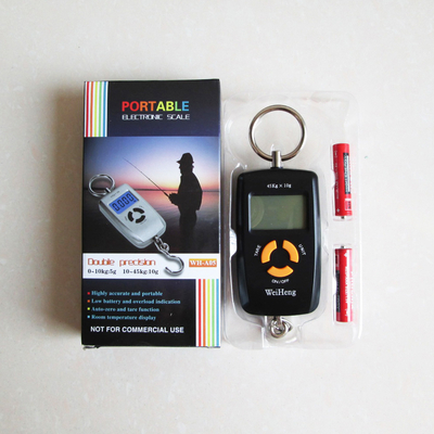 Weiheng Small Portable Electronic Digital Luggage Scales WH-A05 45KG Accuracy 5g Maximum Weight Recommendation 45 KG