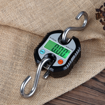 ABS Plastic WH-C100 Electronic Hanging Crane Scale 150kg Unit lb within by Weiheng