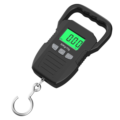 WH-A33 60kg USB Rechargeable Electronic Hanging Scales Portable Arrival with ABS Customized Support ODM