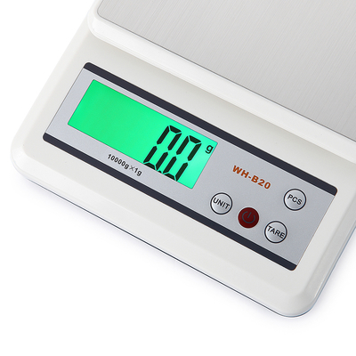 ODM Supported WeiHeng WH-B20 Stainless Steel Digital Food Weight Scales with High Accuracy 0.1g and Max Capacity 10kg/1g