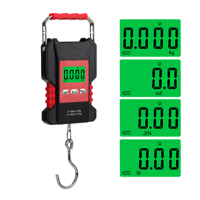 ABS Stainless Steel WeiHeng WH-A28 Waterproof Digital Electronic Fishing Scales 50 kg with and USB Charging Power Supply