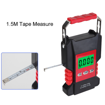 ABS Stainless Steel WeiHeng WH-A28 Waterproof Digital Electronic Fishing Scales 50 kg with and USB Charging Power Supply