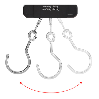 ABS Stainless Steel WeiHeng WH-A28 Waterproof Digital Electronic Fishing Scales 50 kg with and USB Charging Power Supply