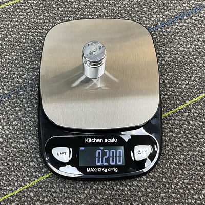 Portable Electronic Kitchen Weighing Scale 12KG/1G WH-B33 Weiheng Kitchen Scale 0.1g Units ct White