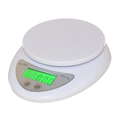 Weiheng WH-B05 Small 5kg Digital Electronic Weight Balance Scale with Tare Function and LCD Display