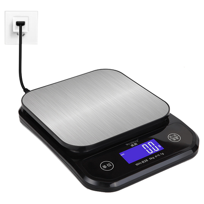 Waterproof USB Digital Kitchen Weighing Scale for Baking Special Function Waterproof Maximum Weight Recommendation 10KG