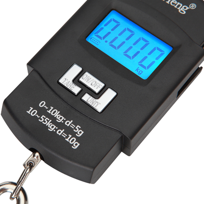 CE Certified LCD Display Hot Rechargeable 55kg Portable Digital Luggage Hand Scale for Travel and Weighing WH-A25