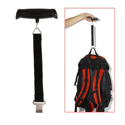 Convenient and Accurate 50kg Belt Travel Bag Hanging Scales Power Supply 1*CR2032 Batteries