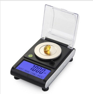 0.001 G High Precision ABS Plastic Portable Electronic Jewelry Scale for Diamond Gold Medicine Pocket Digital Weighing