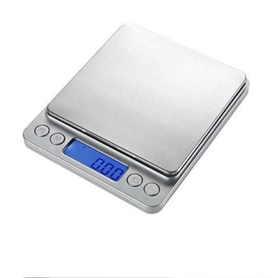 2*AAA Batteries Powered 3000gx0.1g Digital Kitchen Scale Mini Pocket Stainless Steel Accurate Jewelry Electronic Balance Weight Gold Grams