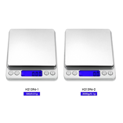 2*AAA Batteries Powered 3000gx0.1g Digital Kitchen Scale Mini Pocket Stainless Steel Accurate Jewelry Electronic Balance Weight Gold Grams
