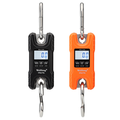 ABS Plastic Hot Electronic Crane Scale 500KG Weiheng Digital Weighing Hook Hanging Scale WH-C500 for Heavy-Duty Weighing