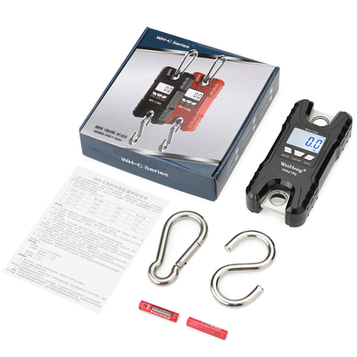 ABS Plastic Hot Electronic Crane Scale 500KG Weiheng Digital Weighing Hook Hanging Scale WH-C500 for Heavy-Duty Weighing
