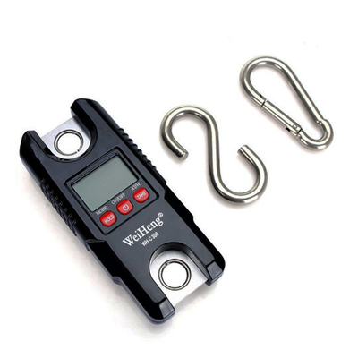 Lock Function Mini Digital Crane Scale Industrial Hook Weighing Scale 300 KG with 2*AAA Batteries