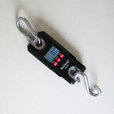 Lock Function Mini Digital Crane Scale Industrial Hook Weighing Scale 300 KG with 2*AAA Batteries