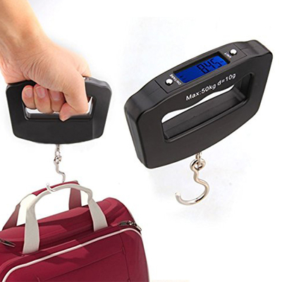 WH-A09 Digital Weight Scale Portable Luggage Suitcase 50kg Travel Weight Scale for Accurate and Hassle-Free Weighing