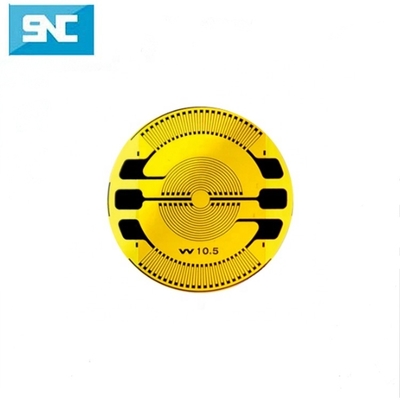 Resistance Sensor Theory BF350-10KA Round Type Strain Gauge for Transducer Application B610 Bonding Adhesive