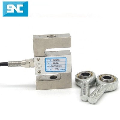 2.0±0.004mV/V Rated Output SC516 Tension Sensor S Beam Load Cell 50KN 5Ton for Your Requirements