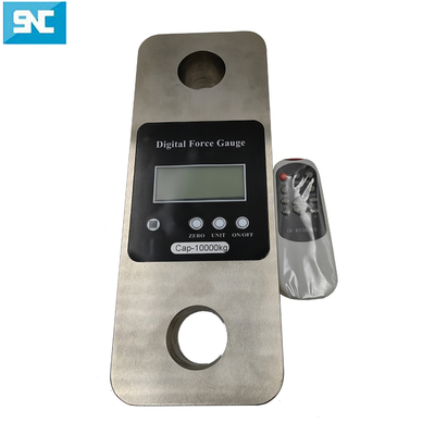Digital Dynamometer Load Cell 1t 5t 10t 50ton with LCD Display and 2 /- 0.02MV/V Rated Output Remote Control Hook Shackle