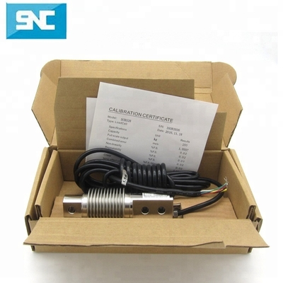 Alloy Steel Bellow Load Cell 50kg-500kg Capacity for Hopper Scale Ultimate Over Load 300% RO