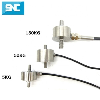 Guangdong 100kg-500kg Circular Plate Type Compression Tension Force Load Cell with Zero Temperature Coefficient ±0.2 %FS/10C