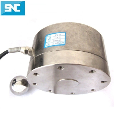 Weightbridge Scale Load Cell Low Profile Button Type 100klb/50klb Compression with 8-15VDC Excitation Voltage