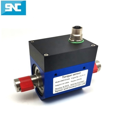 ZHKY2050 Dynamic Force Rotary Shaft Torque Sensor High RPM and Accurate 0.3% Accuracy for Precise Force Monitoring