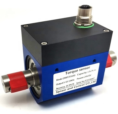 Continuous Rotation Torque Sensor 0-10v Output and 100nm Dynamic Torque Capacity for 50N.m Torque Meter in High Demand
