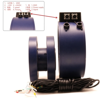 ZHKY906 Flange to Flange Type Rotary Torque Speed Sensor Transducer for Precise Frequency Measurement