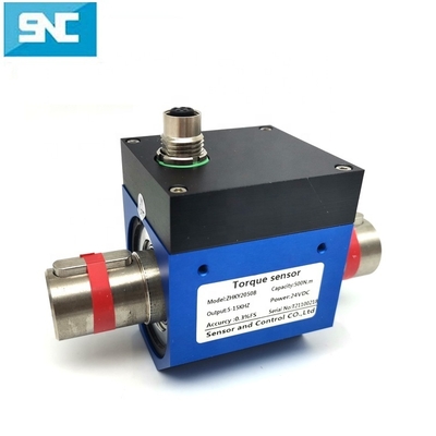 ZHKY2050B Rugged In-Line Rotary Sensor Torque Transducer Power Supply ±15 VDC or 24 VDC with Aluminum Housing 200nm 500nm