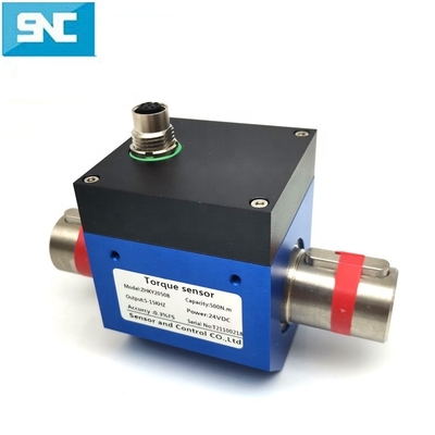 ZHKY2050B Rugged In-Line Rotary Sensor Torque Transducer Power Supply ±15 VDC or 24 VDC with Aluminum Housing 200nm 500nm