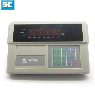 Max. connection number of load cel 8 at 350 ohm/16 at 700 ohm Yaohua A9 Truck Scale Indicator Weighing Scale Display