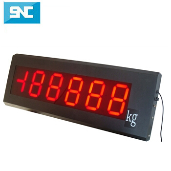 Truck Scale LED Display with Less Than 90% Operating Humidity Large Display Screen