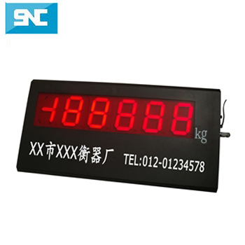 Truck Scale LED Display with Less Than 90% Operating Humidity Large Display Screen