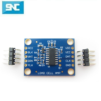 Temperature Drift ±5ppm/°C Weight Scale Load Cell Amplifier HX711 Common Mode Input GND 1.2v VCC -1.3V