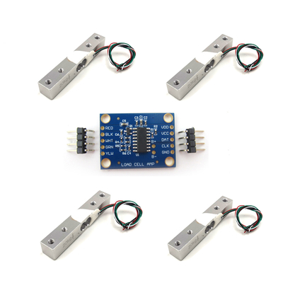 80x12.7x12.7mm SC133 Miniature Force Sensor Load Cell 1kg 5kg 10kg 20kg with HX711 Module and Rated Output 1.0±0.15mV/V