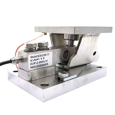 IP66 Waterproof Stainless Steel Shear Beam Load Cell Series 1Ton 3Ton 5Ton Weight Sensor for Tank Silo Mounting Module