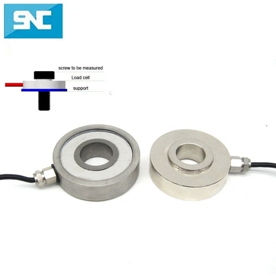 Through-Hole Cells Washer Type Ring Donut Load Cell Output mV/V 50kg 100kg 200kg 300kg 500kg Rated Output 1.0-1.5 mV/V