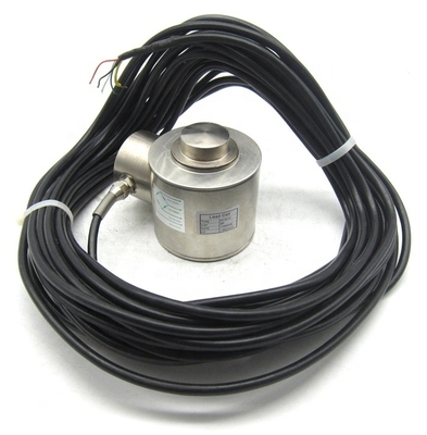 Canister Style Compression Load Cell 30T 50T 100T 200T 300T 500T 1000T with Mounting Module Ultimate Overload 300% RO